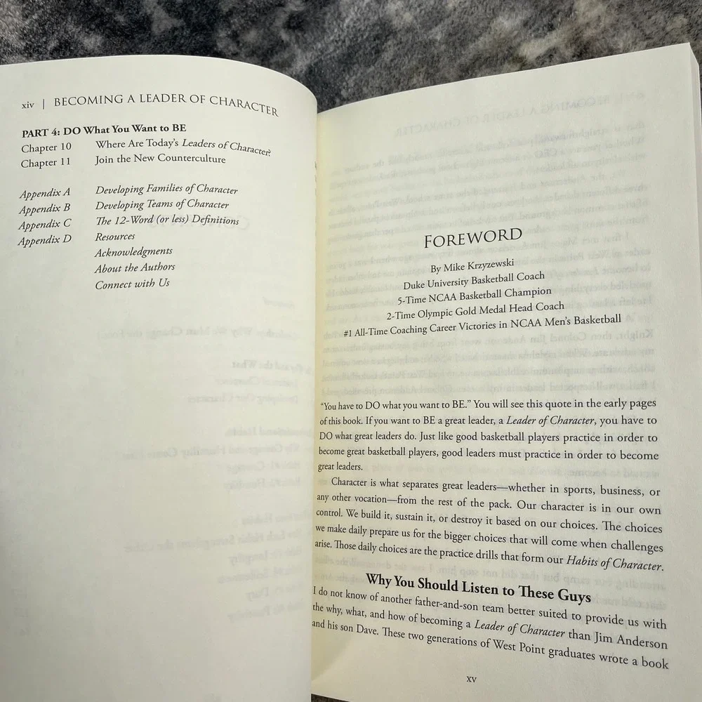 Becoming a Leader of Character Gen James L‎ Anderson Dave Anderson Paperback